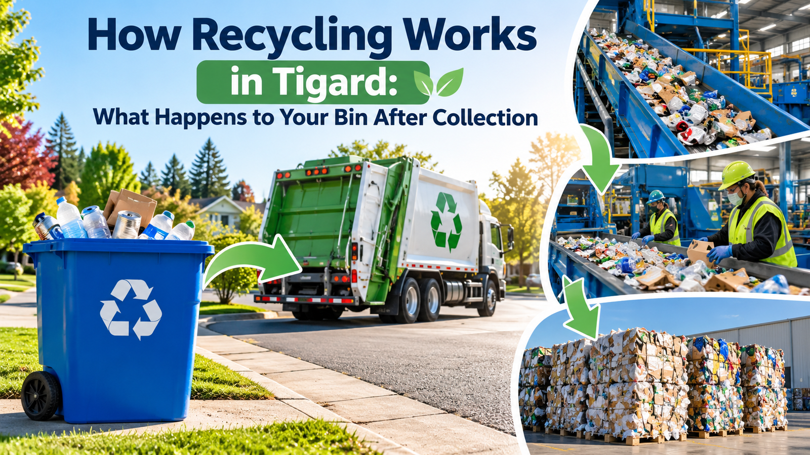 How Recycling Works in Tigard: What Happens to Your Bin After Collection